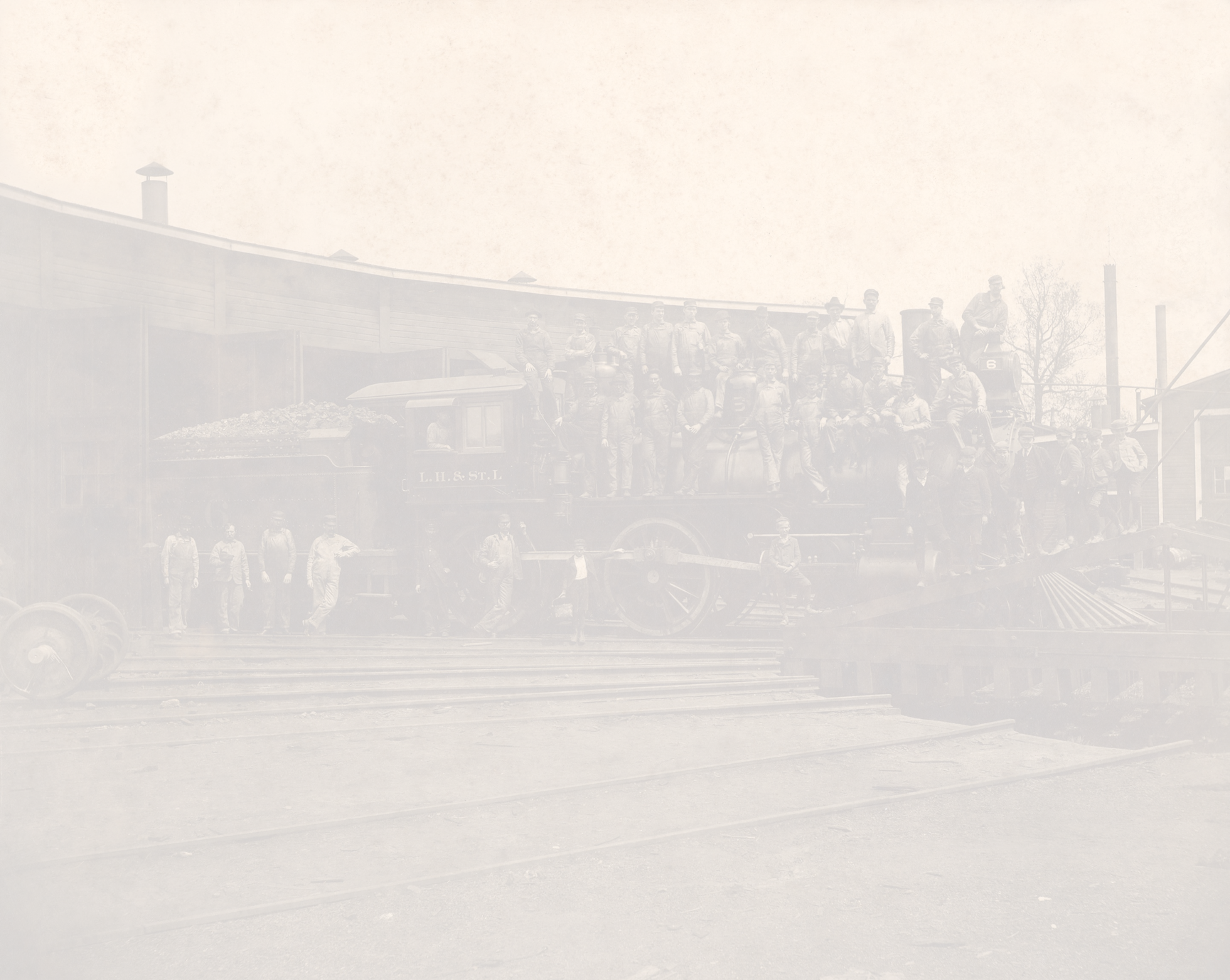 Railroad tracks